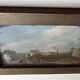Yvonne Vicat (1902-1994) Pastel Tableau Paysage urbain mai 1946