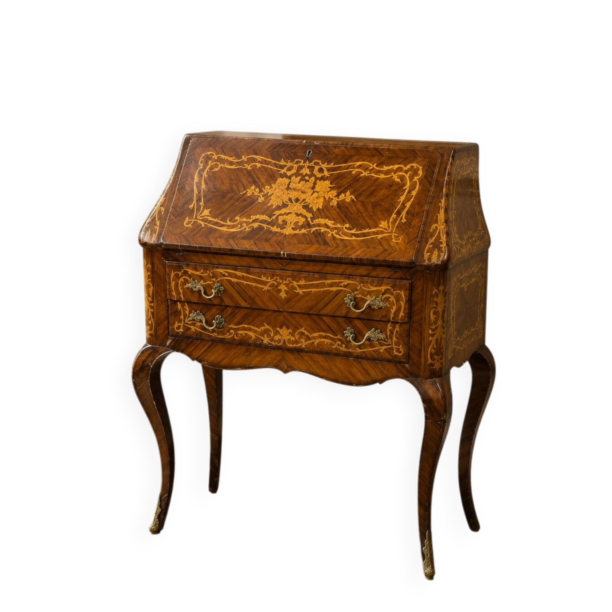 Sloped desk marked in the Louis XV style