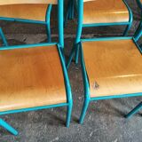 Lot of 13 adult Mullca school chairs