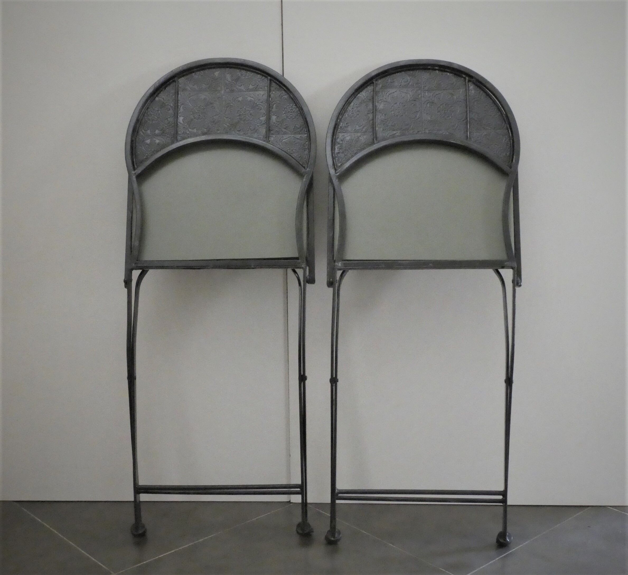 Chaises pliantes 1930