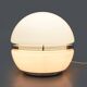 White glass table lamp by Enrico Tronconi for Tronconi, 1970s.
