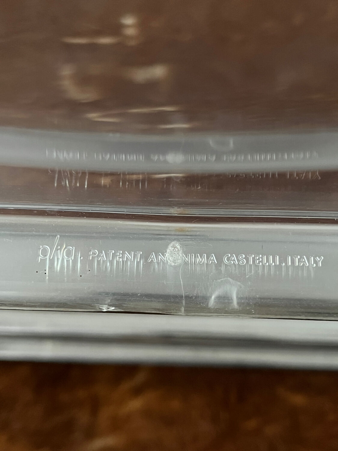 Plia chair by Giancarlo Piretti for Castelli