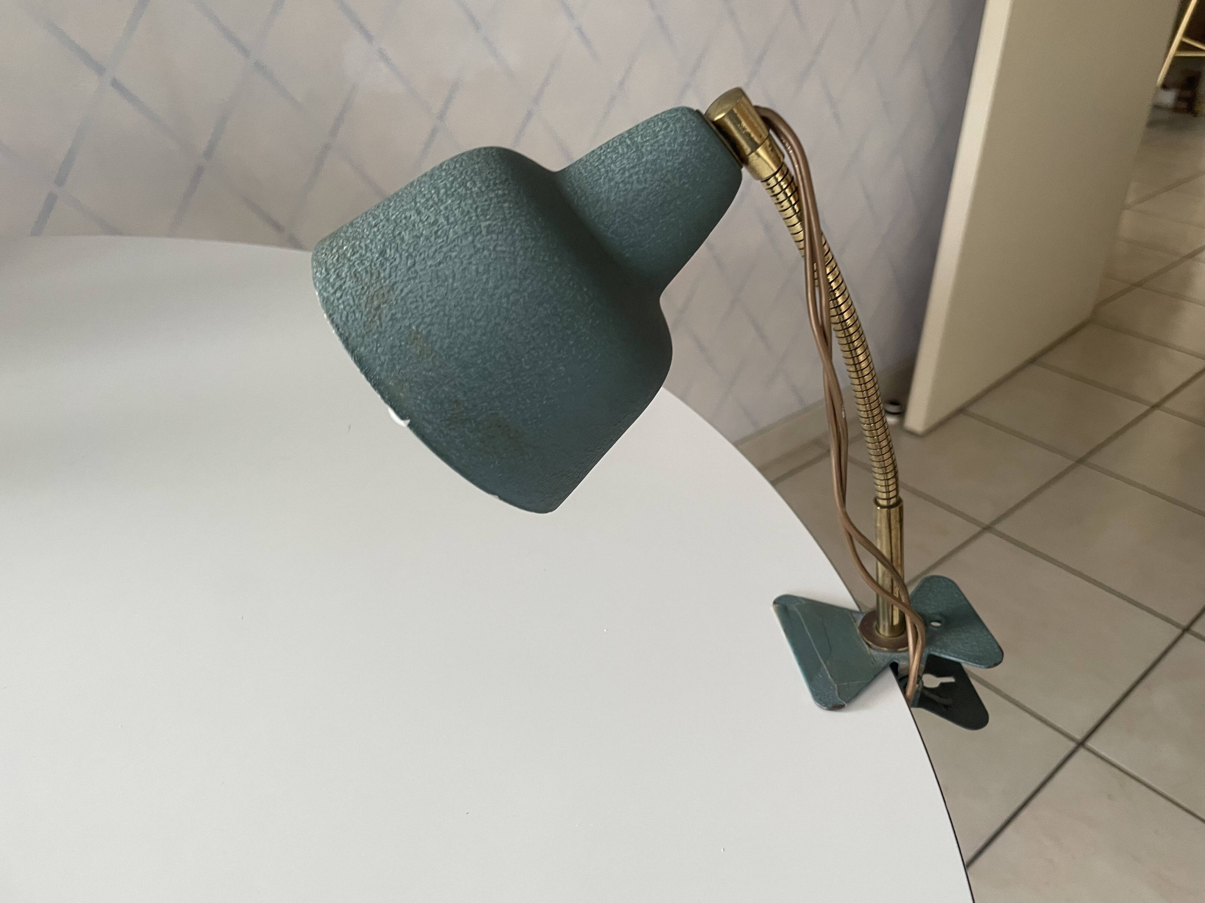 1950s clip lamp
