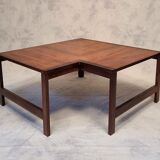 Table Basse d'Angle - Ole Knudsen & Torben Lind pour France & Son - Palissandre - Ca 1960