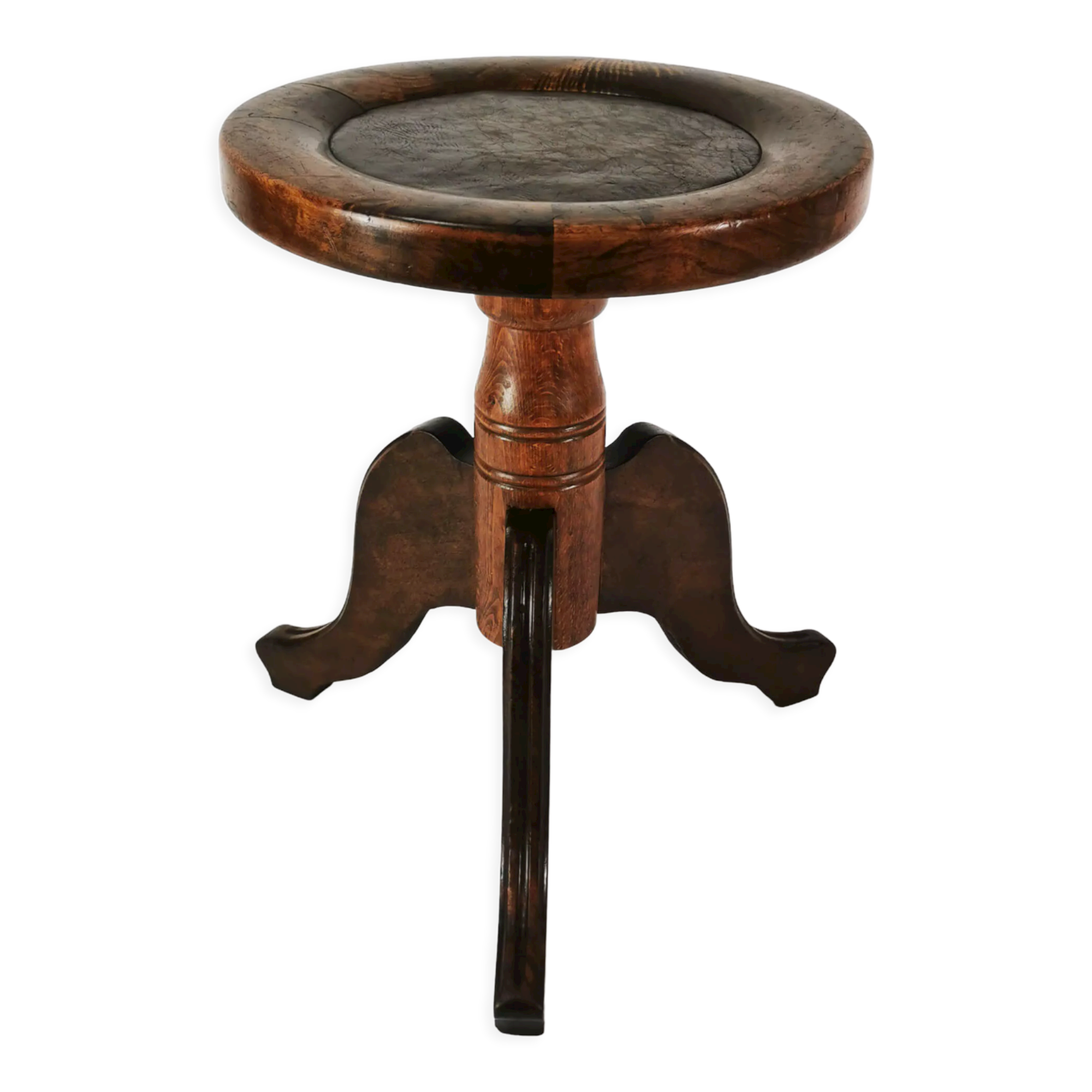 Piano swivel stool, U.K. 20's