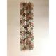 Contemporary Huge Rectangular "Tronchi" Murano Glass Burnished Chandelier