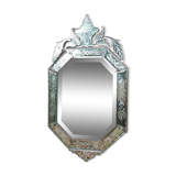 Octagonal beveled Venetian mirror 56x101cm