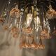 Lustrous rose Murano glass from the 1980s.