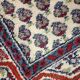 Vintage Indian Carpet Seraband handmade 91cm x 163cm 1970s, 1C757