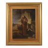 Peinture italienne du XIXème siècle, Saint Antoine Abbé enterre Saint Paul