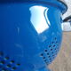 Vintage blue enamelled strainer