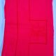 Drap lin rouge cerise