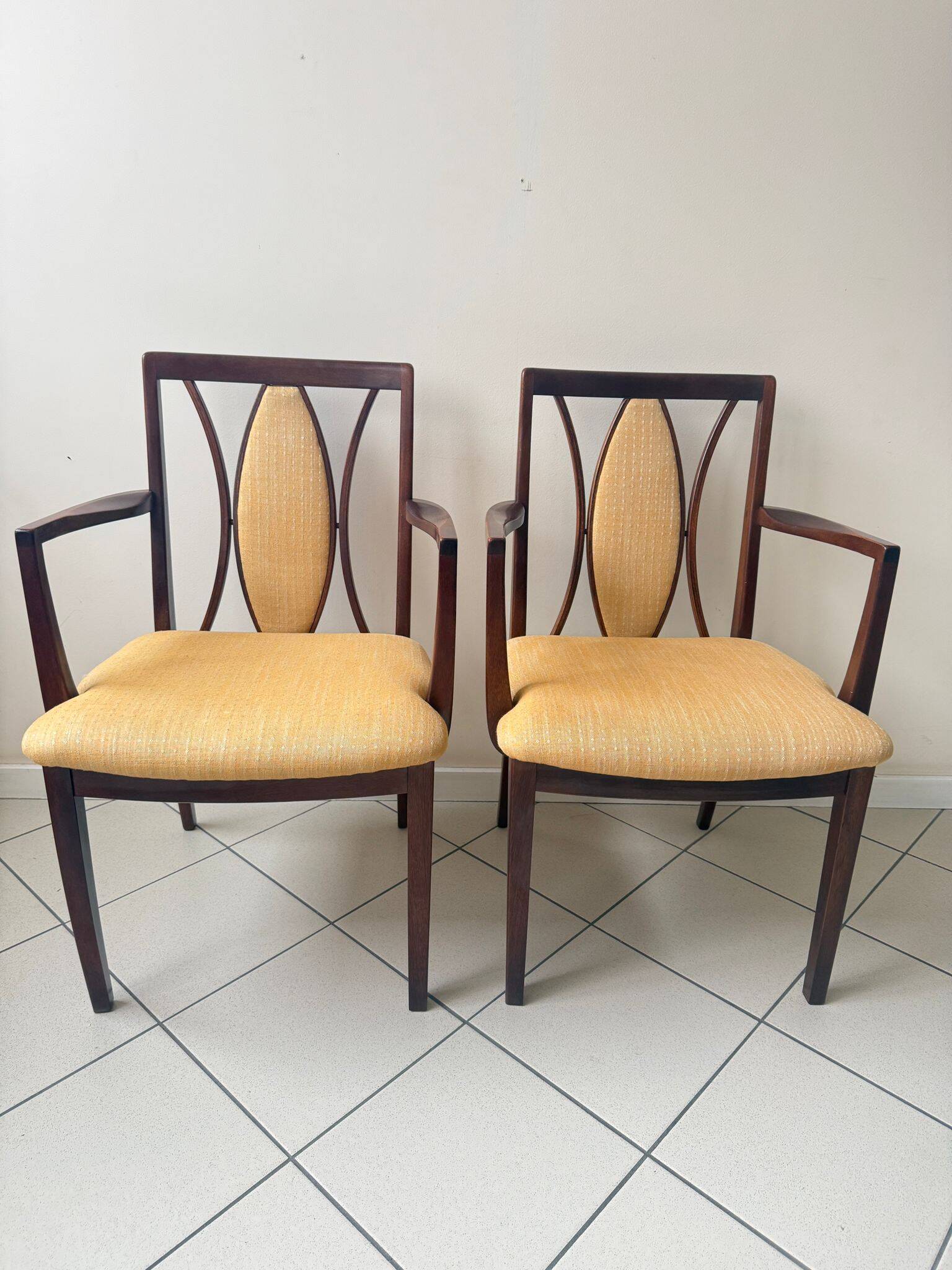 Pair of G-Plan armchairs