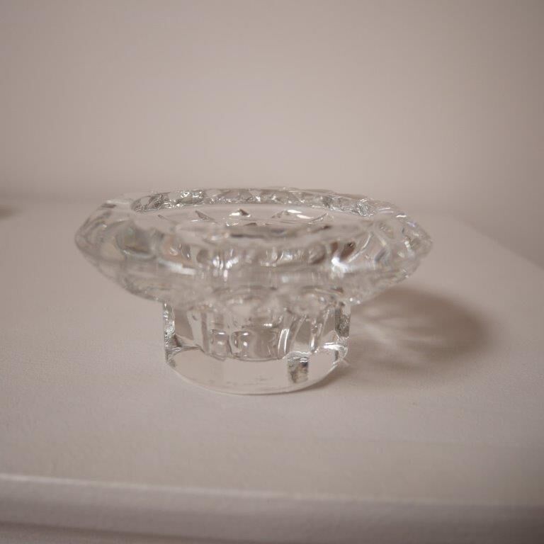 Set of 8 glass candle holders, Luminarc