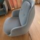 Fri™ armchair fritz hansen – jaime hayon – light blue fabric