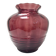 Beautiful Doyen Art Deco vase in burgundy glass.