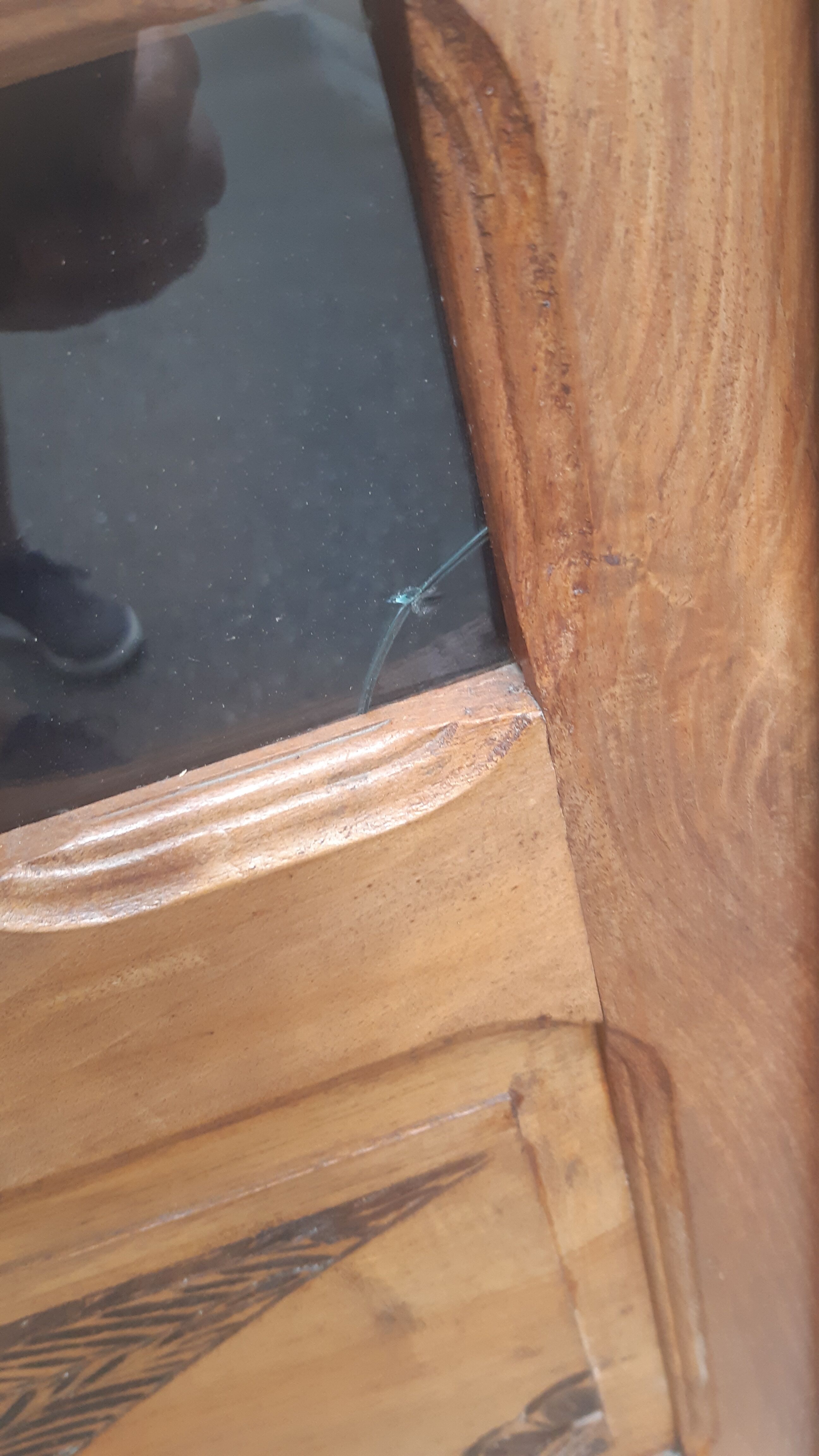 Art Deco glazed cabinet