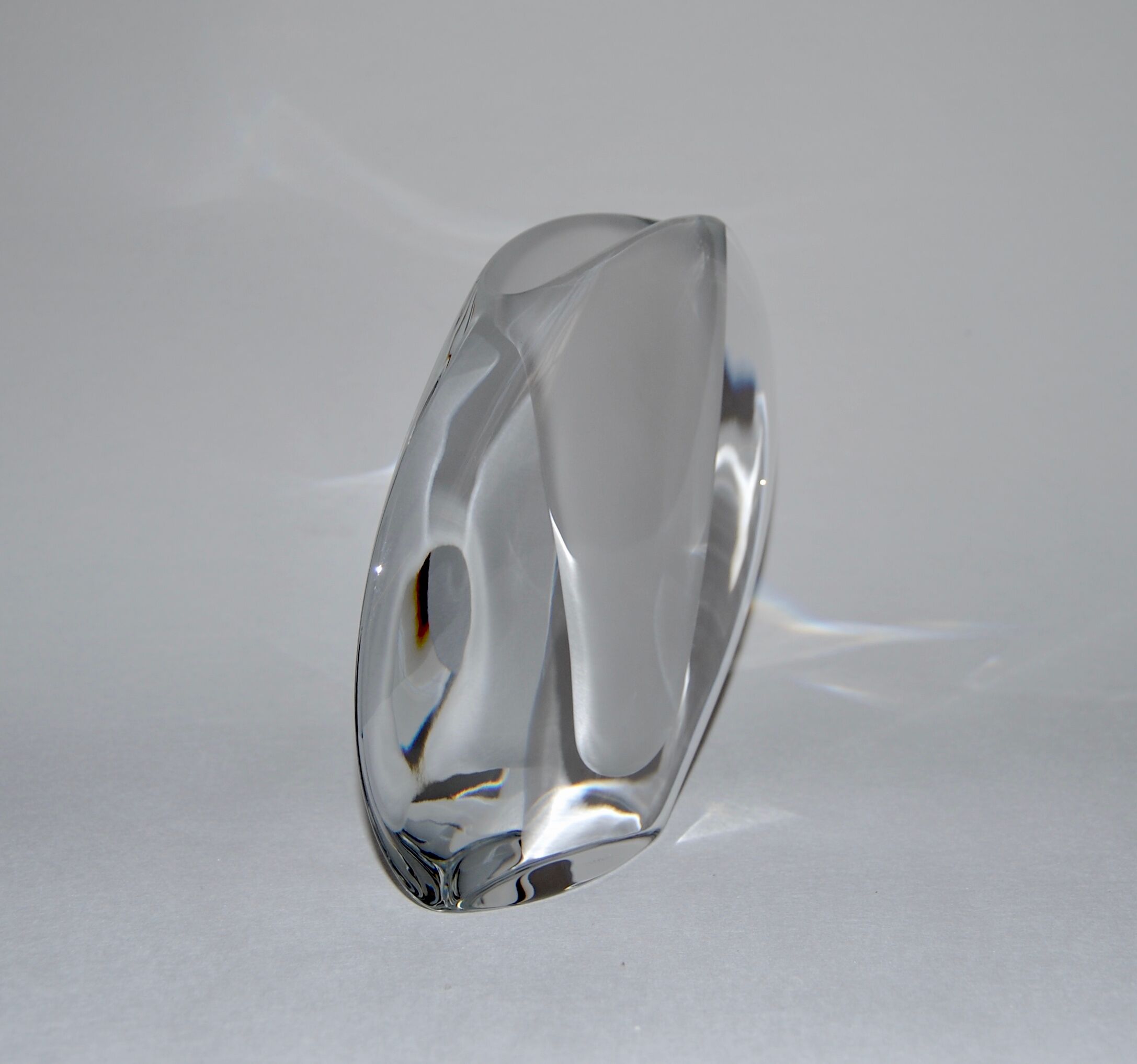 Vase or soliflore in Sèvres crystal