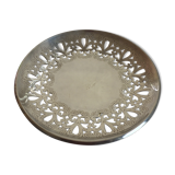 Openwork metal silver tripod top