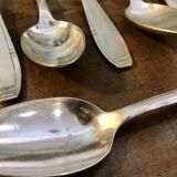 Set of 12 Apollo brand silver-plated metal teaspoons