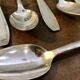 Set of 12 Apollo brand silver-plated metal teaspoons