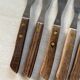 Fourchettes vintage bois inox japon