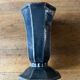 Antique enamelled cast iron vase