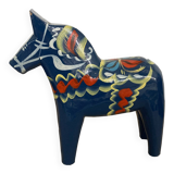 Swedish "Dala" blue horse NILS OLSON 17cm