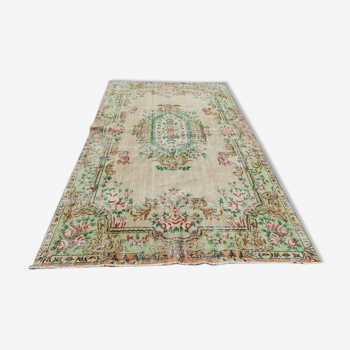 Ancient artisanal Anatolian carpet 295x175cm