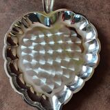 Set of 2 small original stainless steel dishes