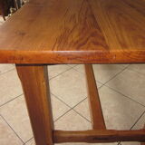 Farmhouse table in solid oak