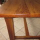 Farmhouse table in solid oak