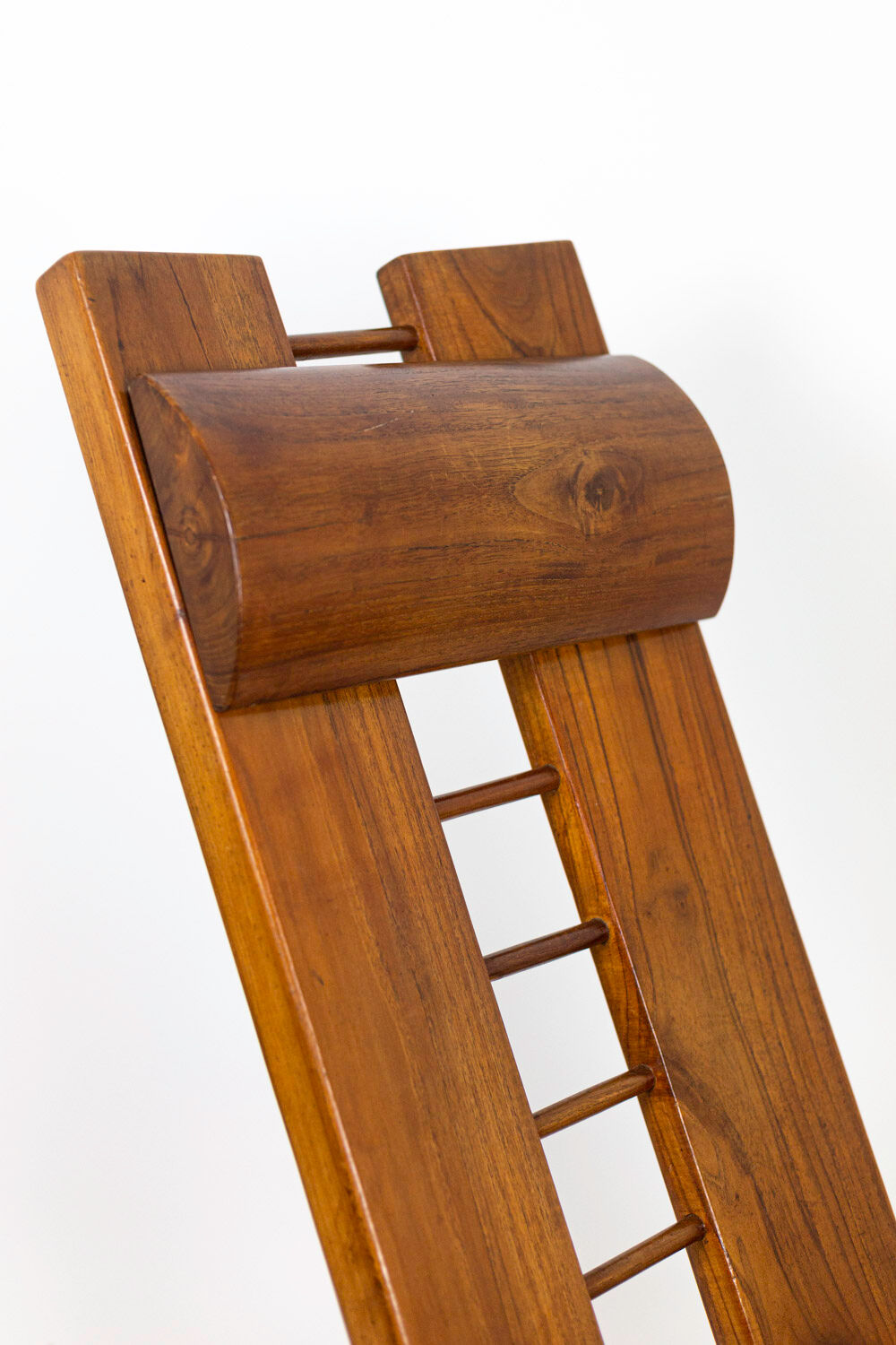 Marcel Ramond African elm chair, 1980s