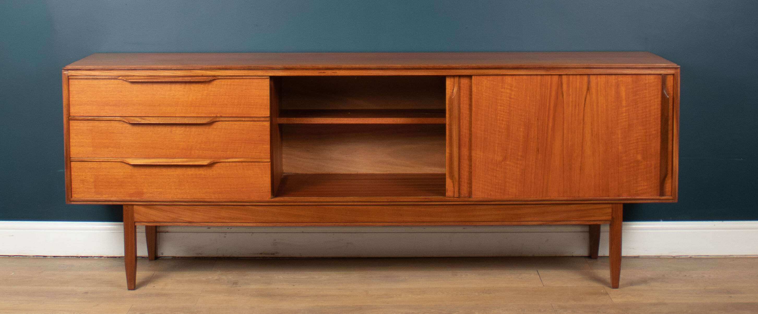 Restored Teak Retro 1960s White & Newton Mid Century 1960s Sideboard