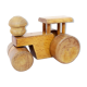 Old wooden toy "Spielgut", vintage tractor