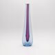 Soliflore Murano Flavio Poli Sommerso Blue Violet 30cm 479g