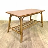 Rattan coffee table