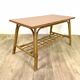 Rattan coffee table