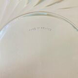 10 small plates in Duralex glass in the shape of flowers - retro-cuisine-vintage