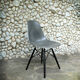 Chaise DSW Charles & Ray Eames pour Herman Miller gris elephant grey dowel