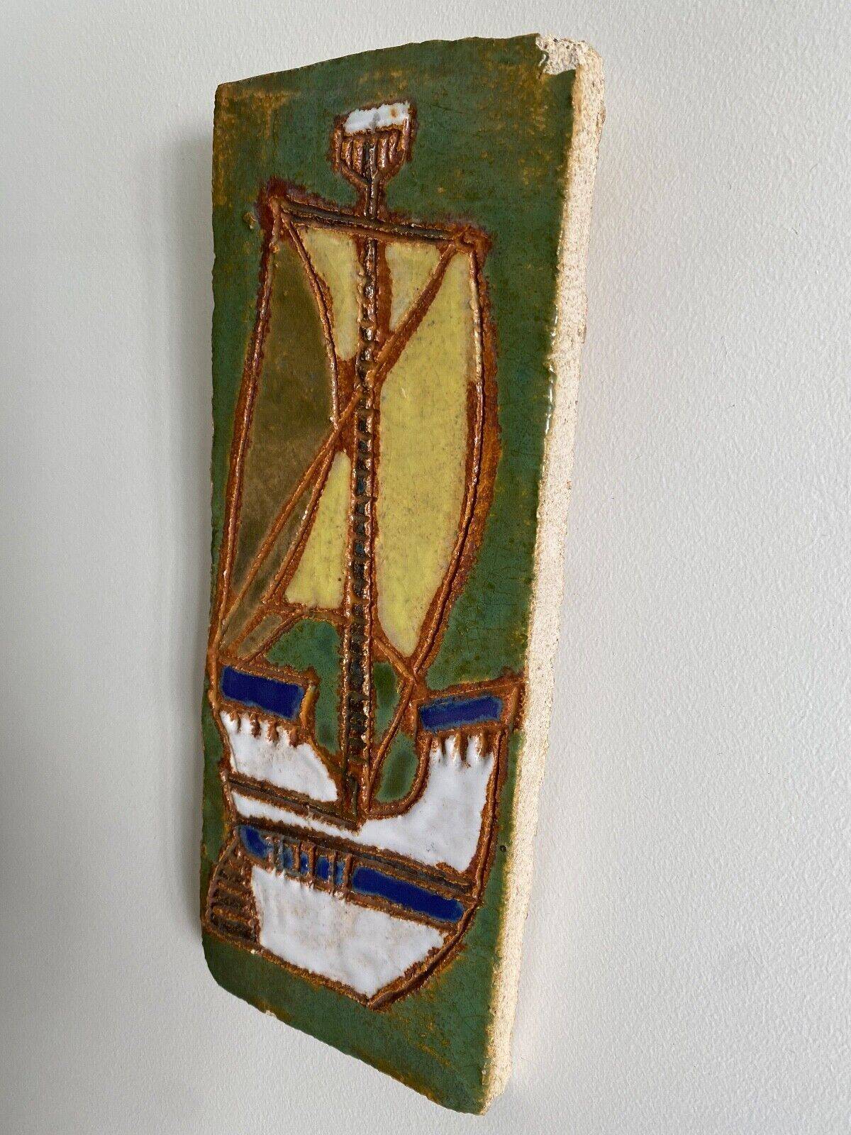 Ceramic plaque The Argonauts Vallauris I. Ferlet and F. Bourguet