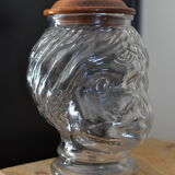 Moorish head candy pot