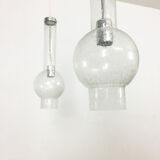 Set of 2 STAFF Lights handblown TUBE Lights made by Staff, Germany