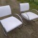 Pair of designer armchairs - 80s