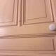 Haussmannian door 83x219 with old glazed transom frame 100x310 interior