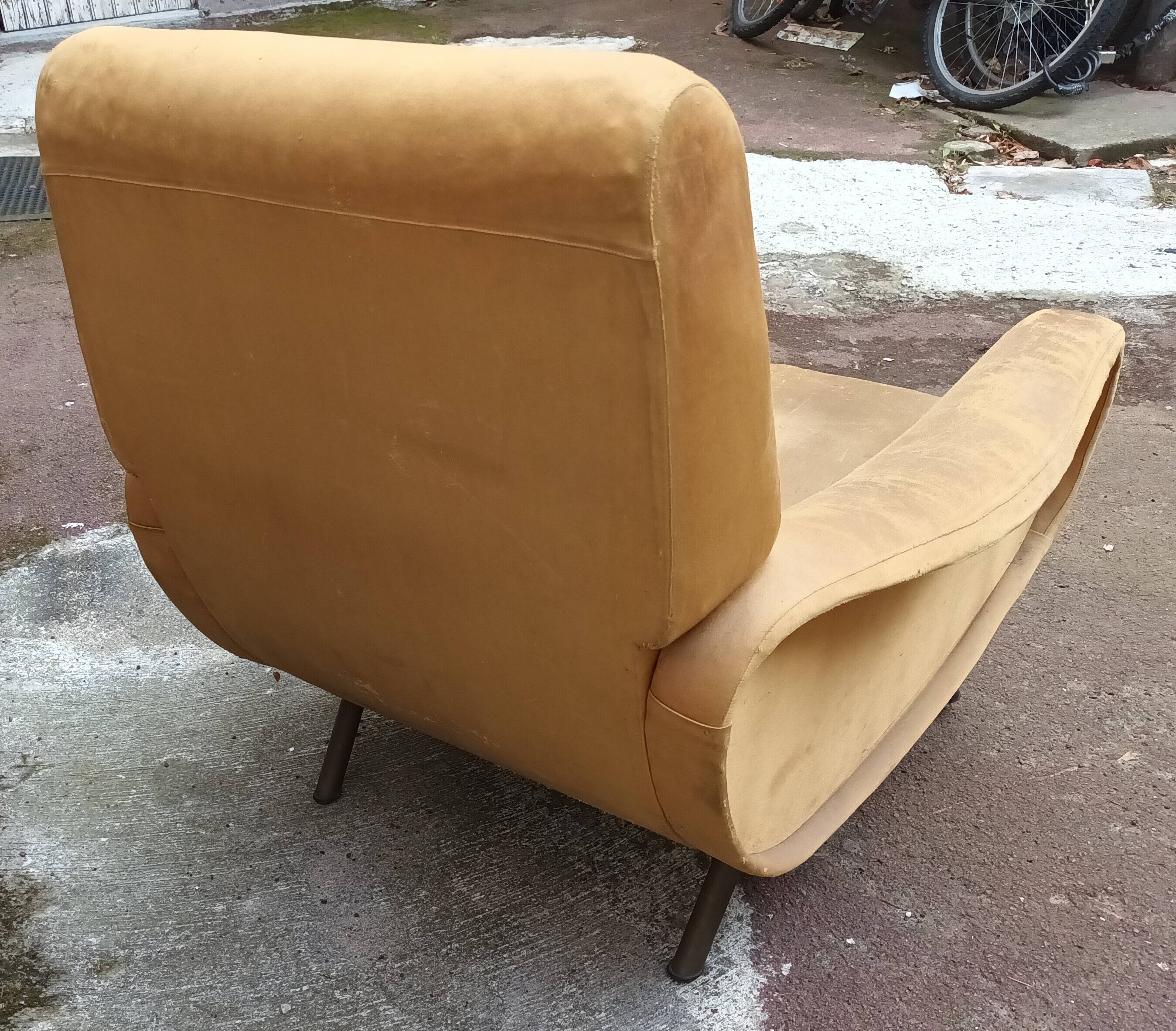 Lady armchair by Marco Zanuso for Arflex from the 1950s