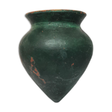 Ceramic green/golden jar