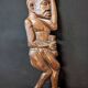 Pair of carved wooden panels