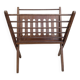 Scandinavian wooden magazine racks