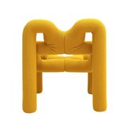 Contemporary Ekstrem Yellow Armchairs Designed by Terje Ekstrom